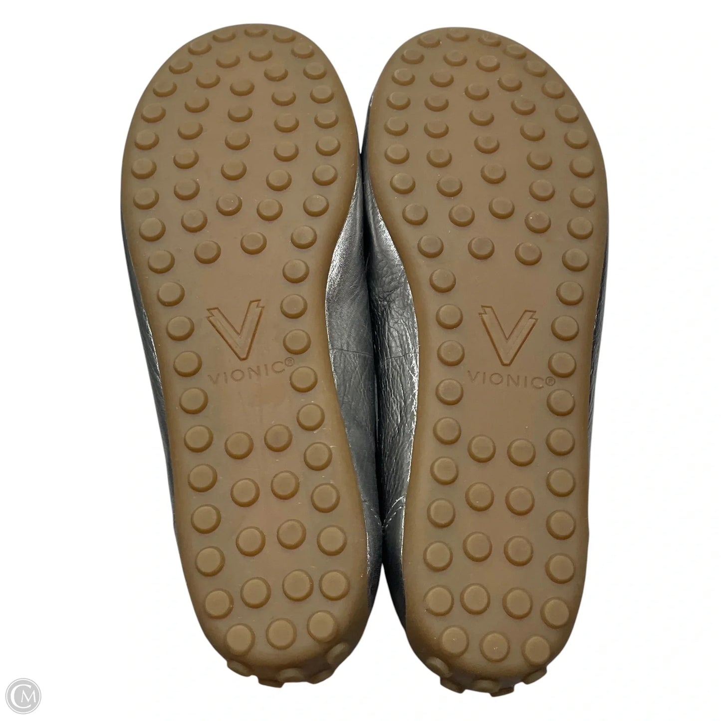 Shoes Flats By Vionic In Silver, Size: 6.5