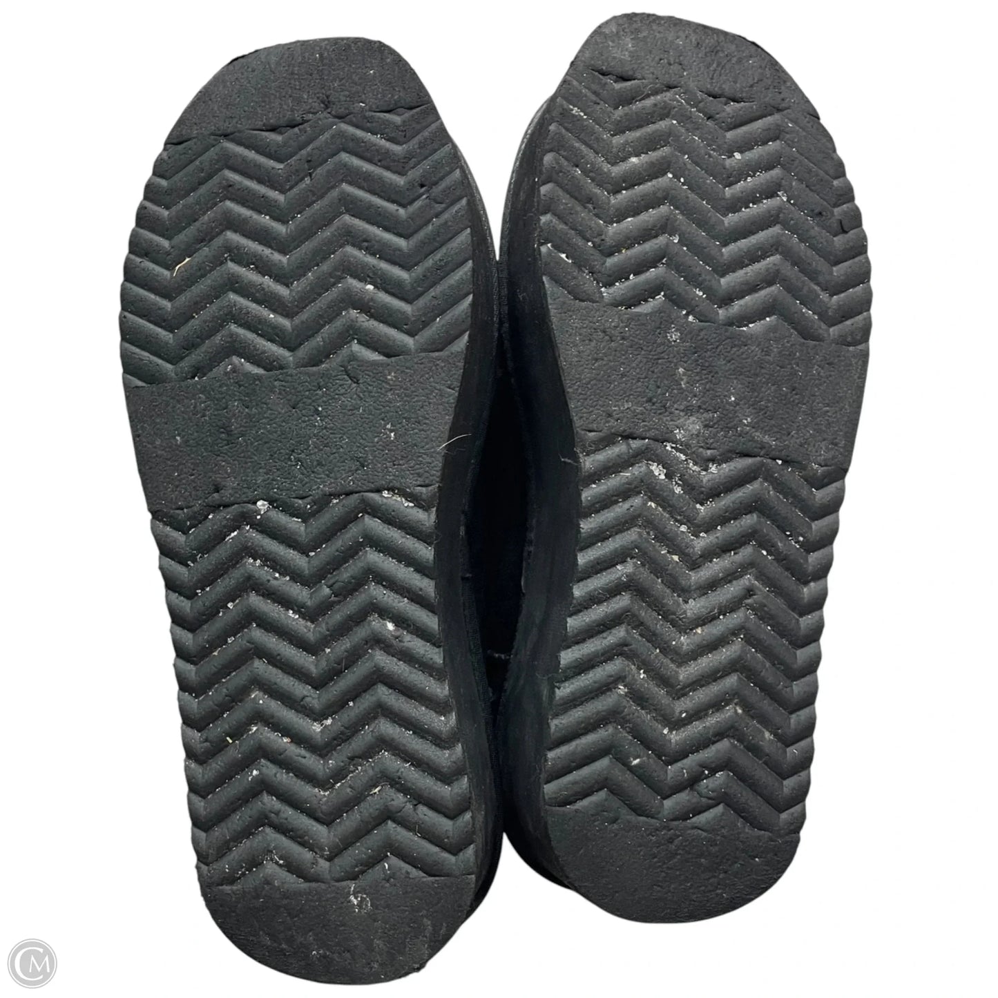 Boots Ankle Flats By Soda In Black, Size: 10