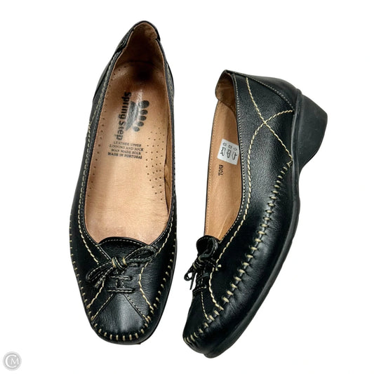 Shoes Flats By Spring Step In Black, Size: 5.5