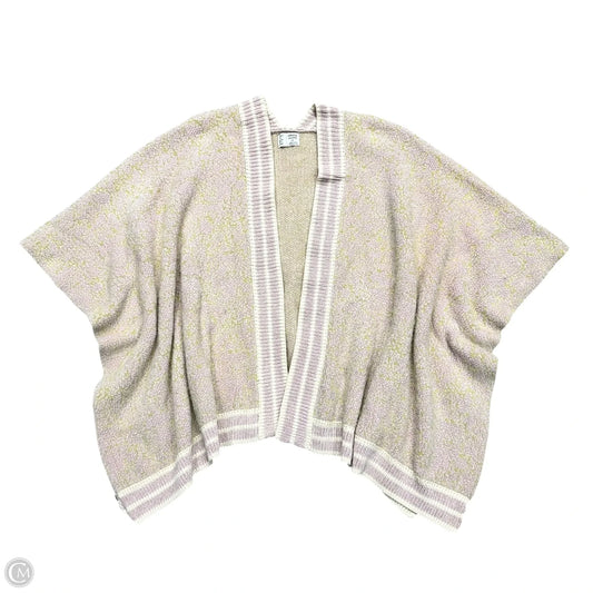 Shawl By Saturday/sunday In Purple & Tan, Size: Osfm