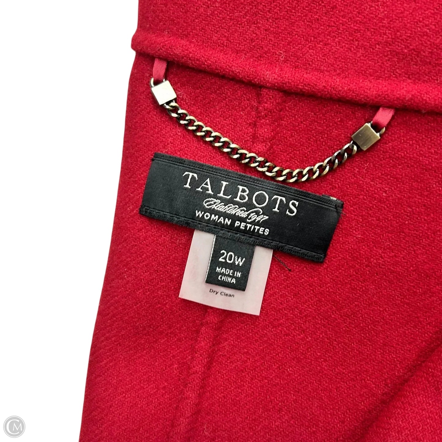 Blazer By Talbots In Red, Size: 2x