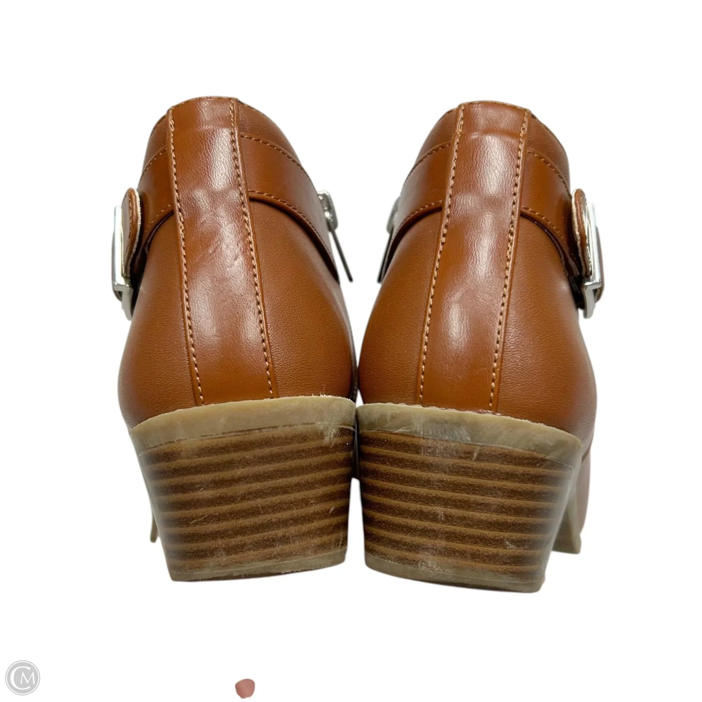 Boots Ankle Heels By Vionic In Tan, Size: 8