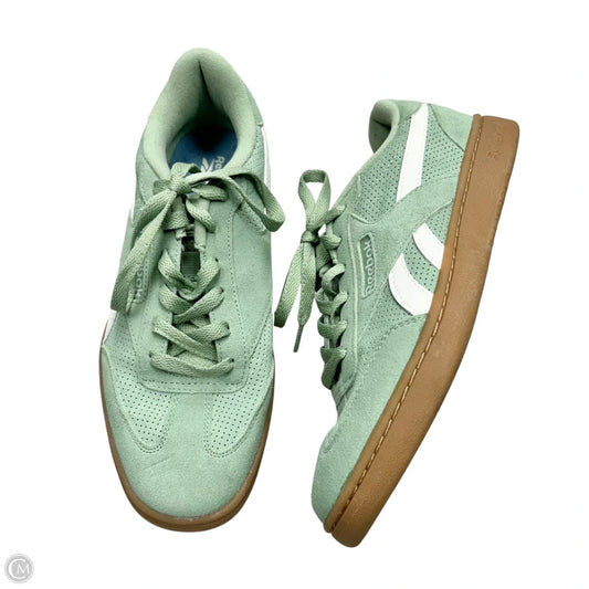 Shoes Sneakers By Reebok In Green, Size: 8