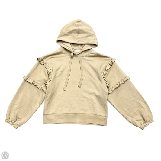 Sweatshirt Designer By Rebecca Minkoff In Tan, Size: S