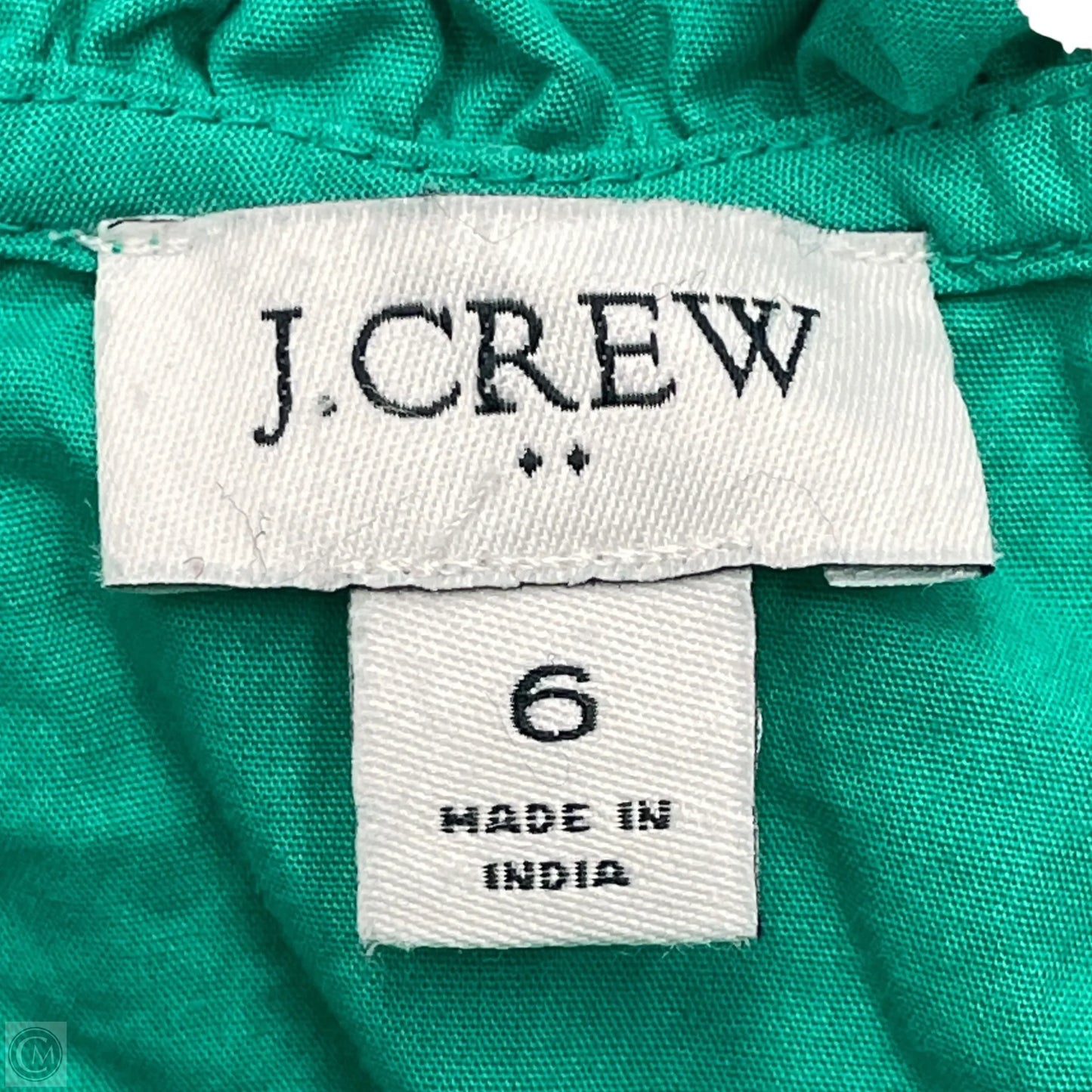 Dress Casual Maxi By J. Crew In Green, Size: M