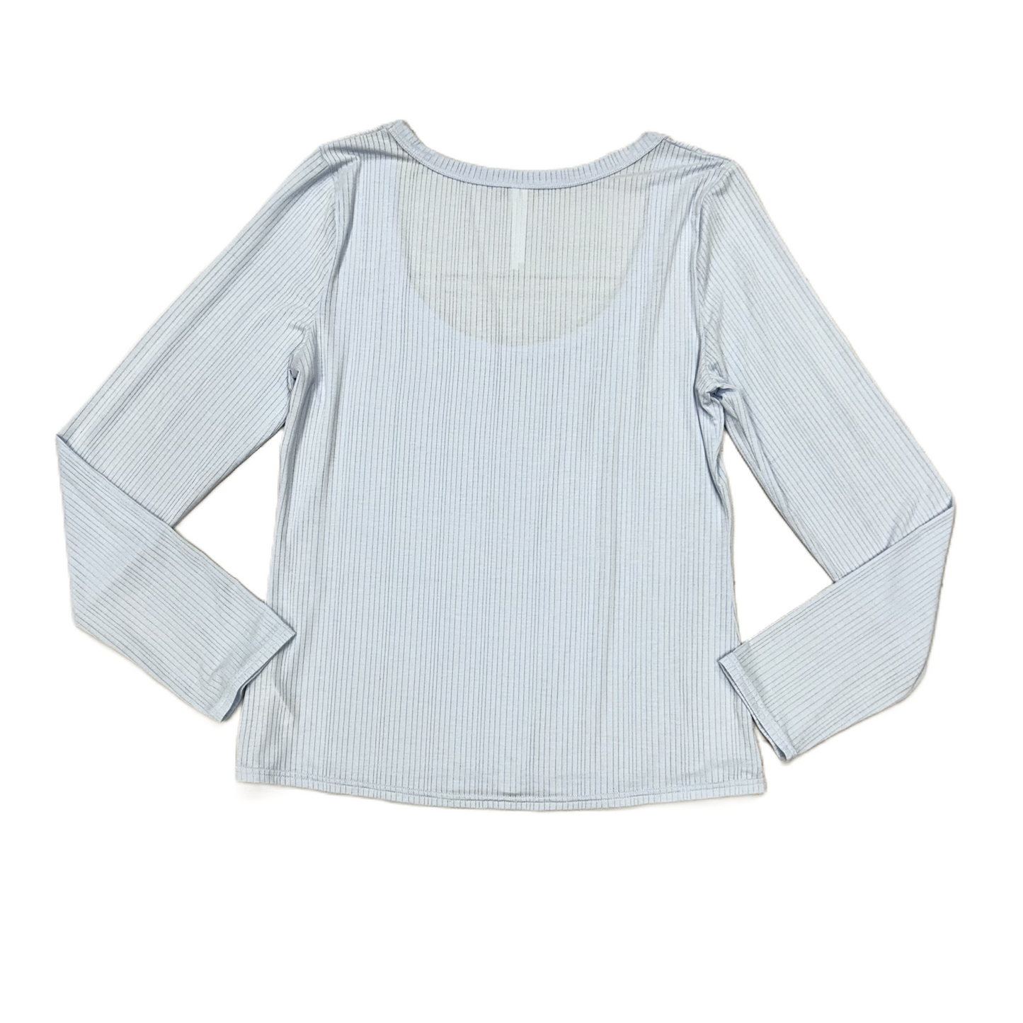 Top Long Sleeve By Anthropologie In Blue, Size: L