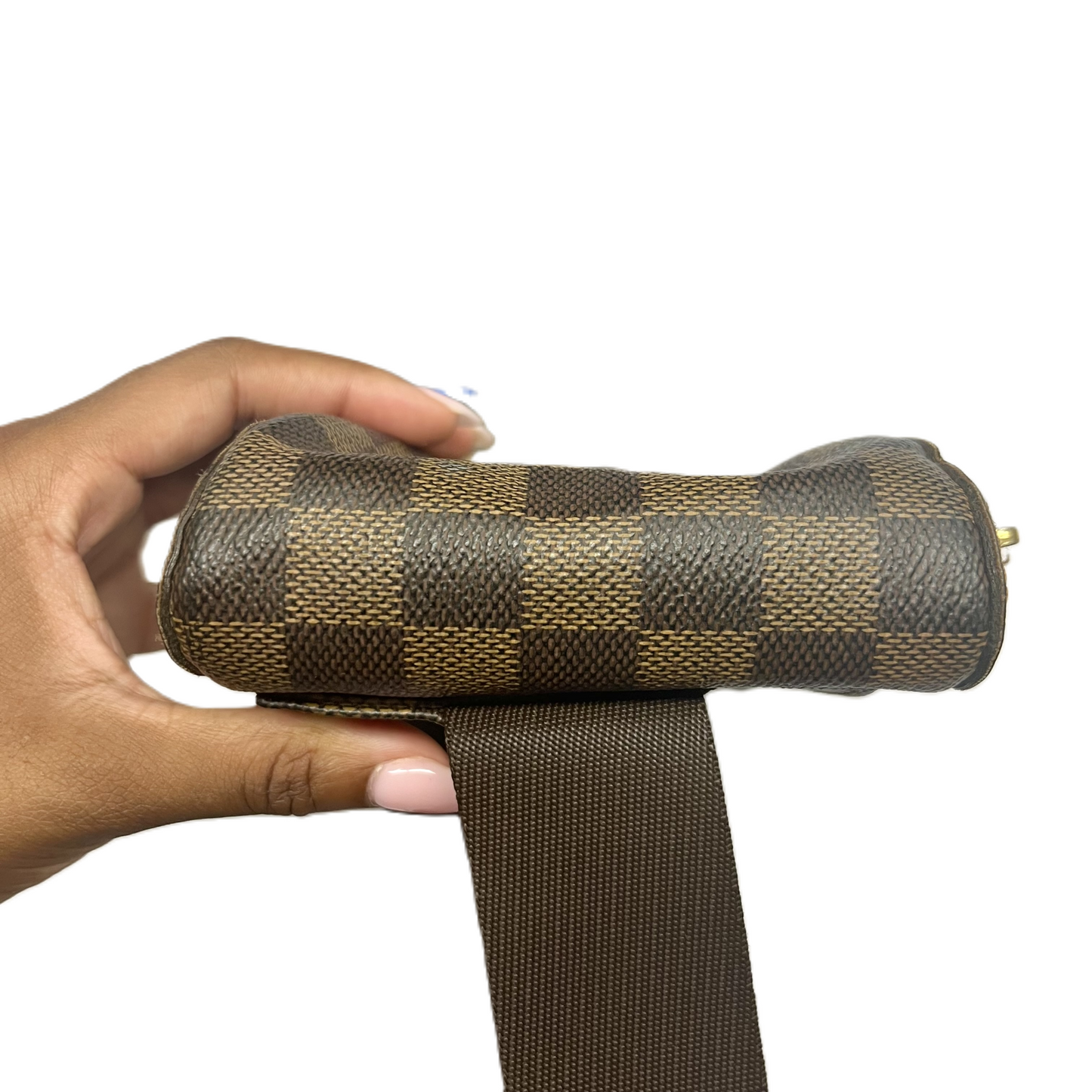 Belt Bag Luxury Designer By Louis Vuitton, Size: Small