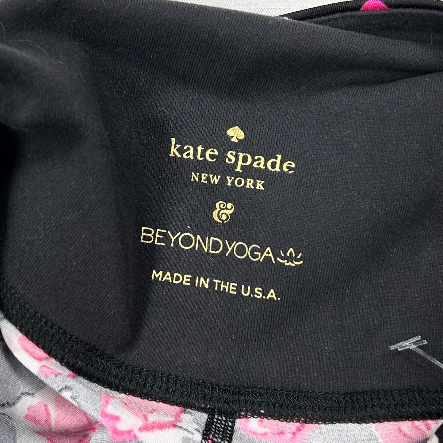 Athletic Leggings By Kate Spade In Floral Print, Size: S