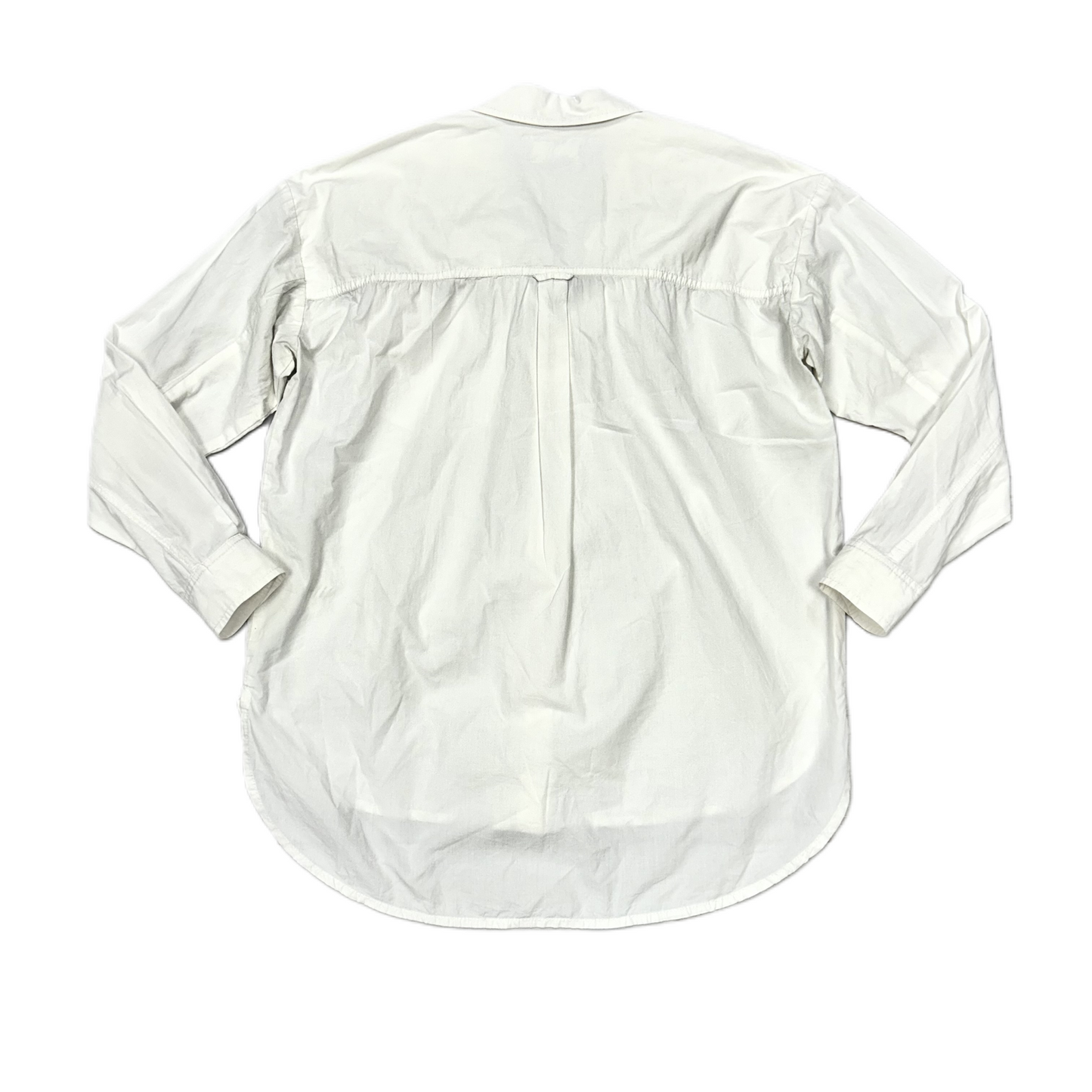 White Top Long Sleeve By Pilcro, Size: Xs