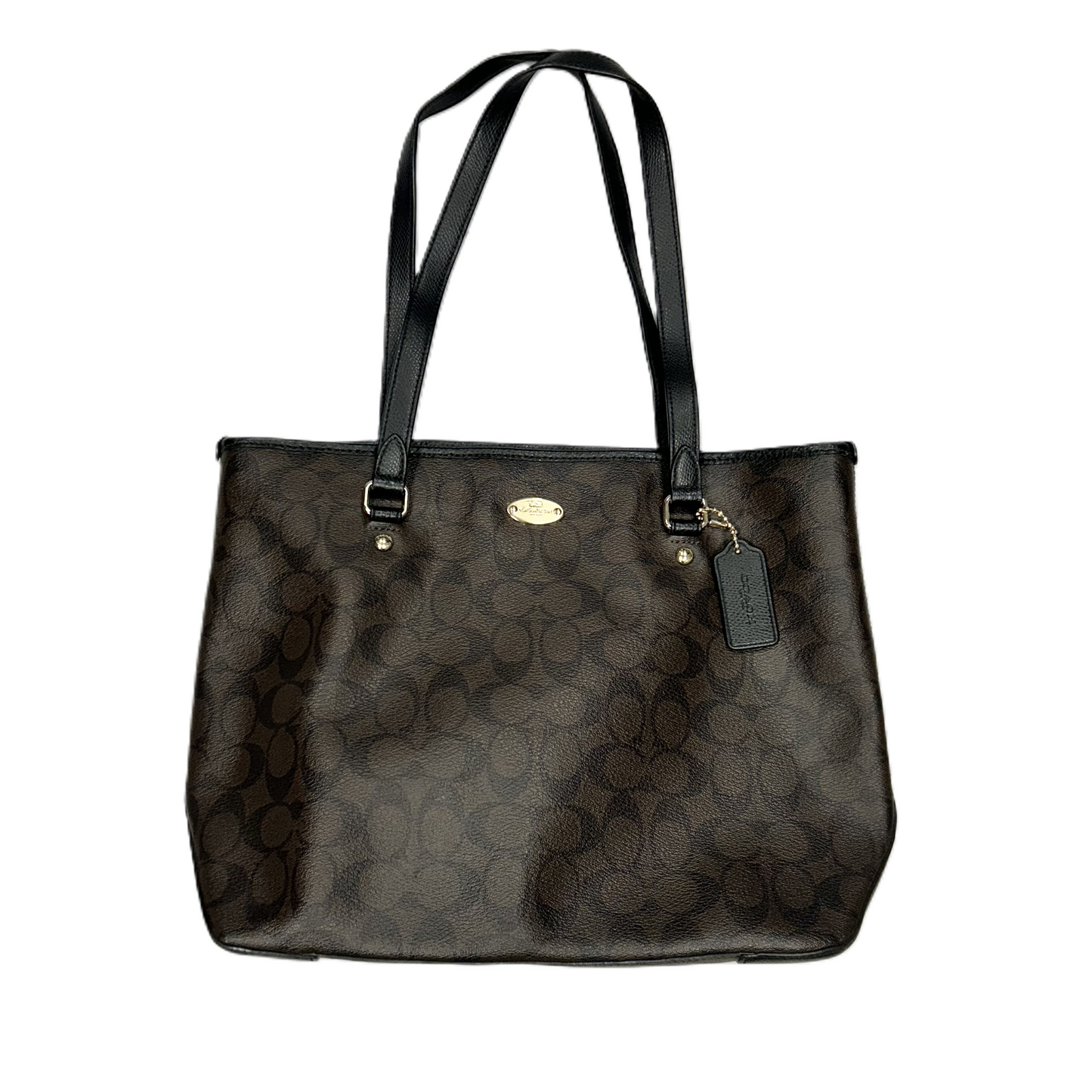 Tote Designer By Coach, Size: Medium