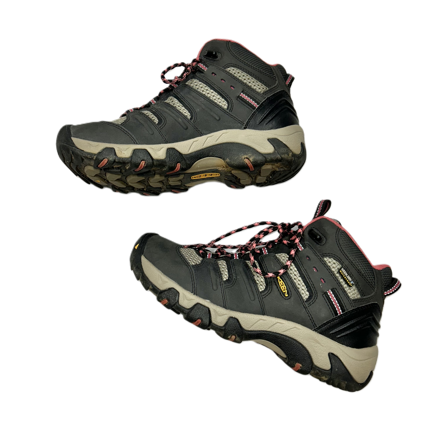 Grey Boots Hiking By Keen, Size: 8