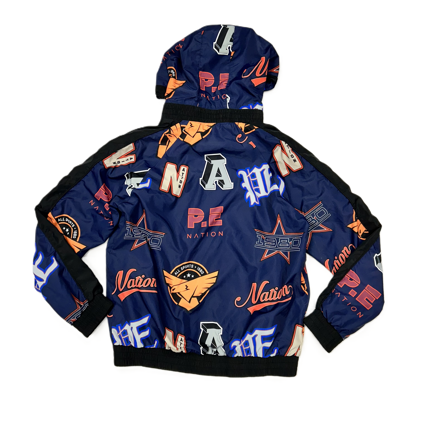 Athletic Jacket By Pe Nation In Navy, Size: S