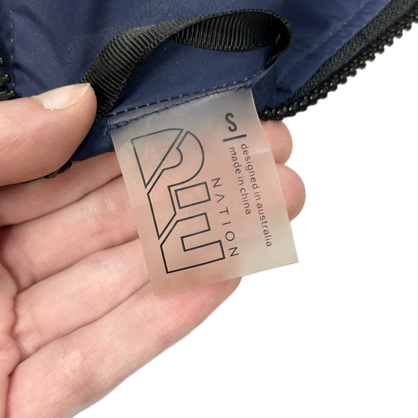 Athletic Jacket By Pe Nation In Navy, Size: S