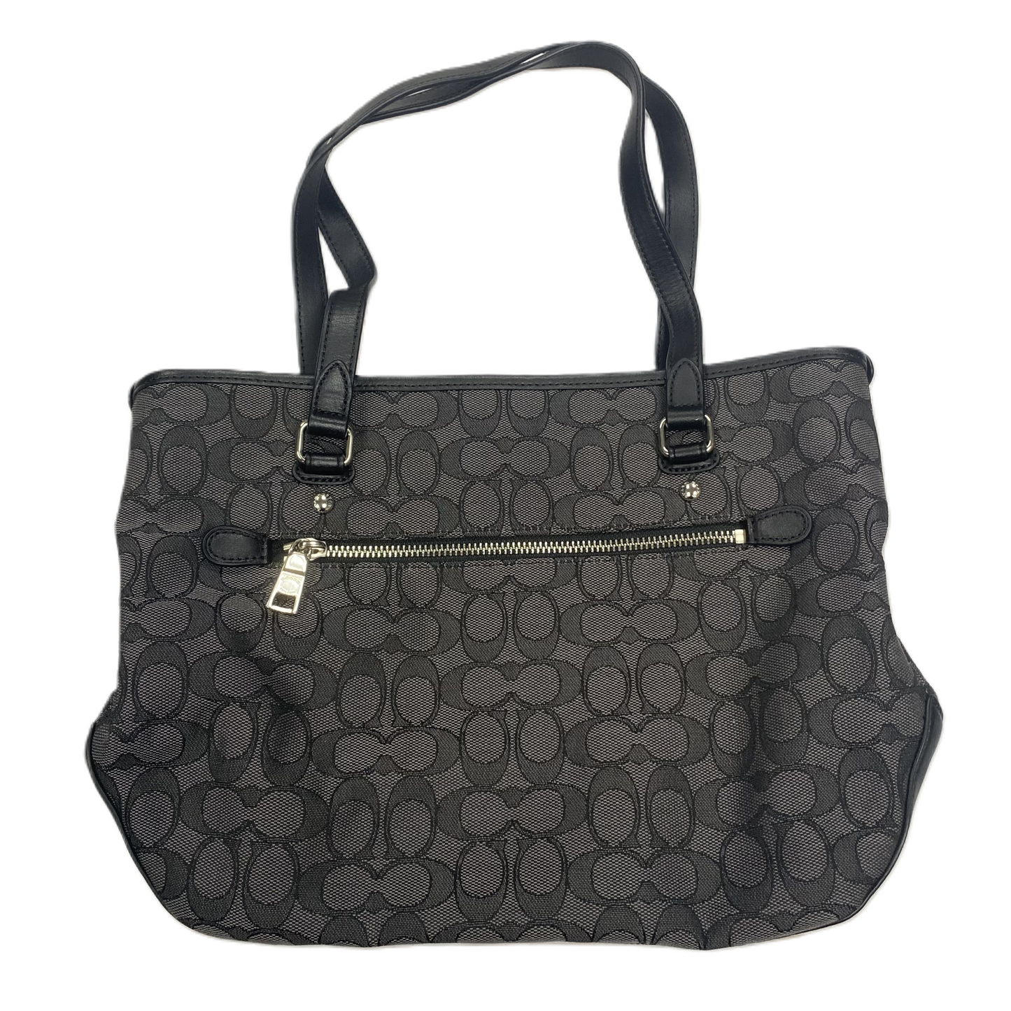 Tote Designer By Coach, Size: Medium