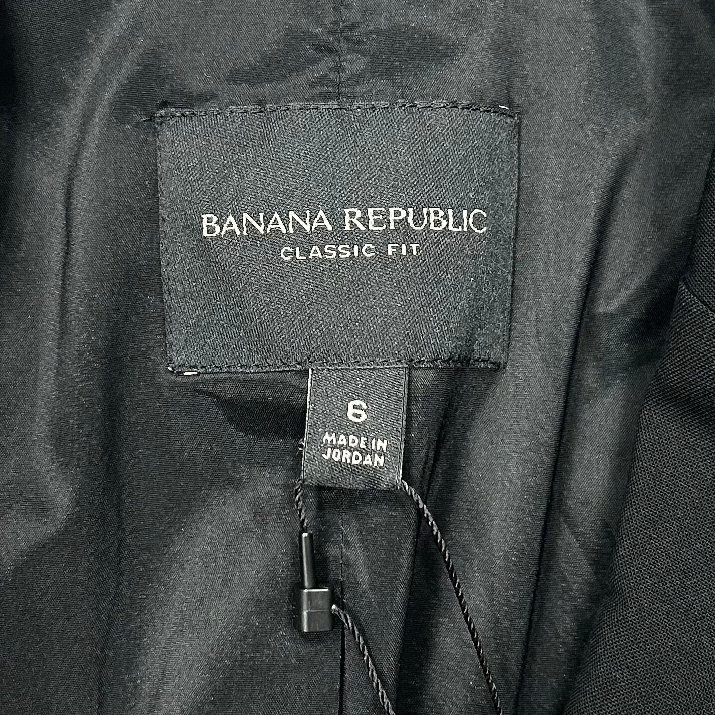 Blazer By Banana Republic In Black, Size: S