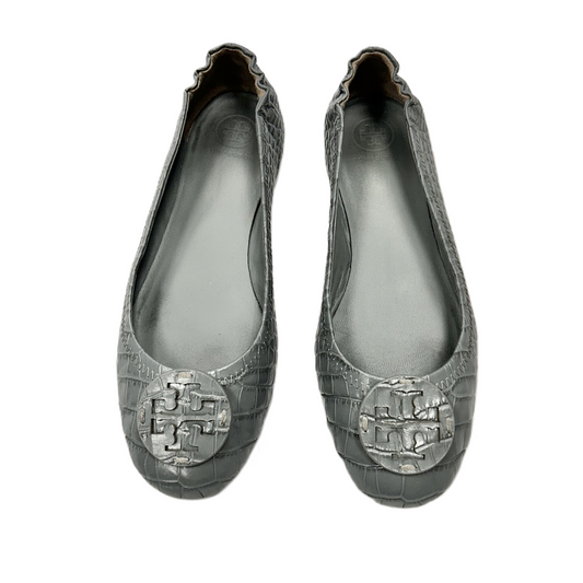 Shoes Designer By Tory Burch In Grey, Size: 8.5