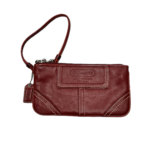 Wristlet Designer By Coach, Size: Small