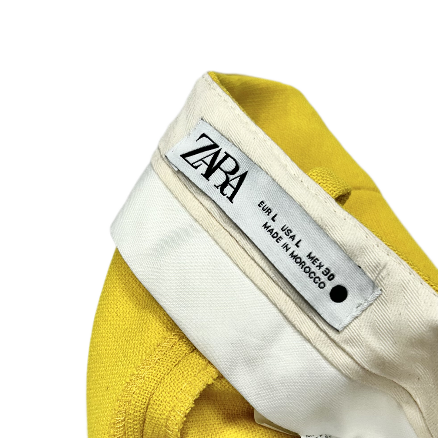 Pants Dress By Zara In Yellow, Size: L