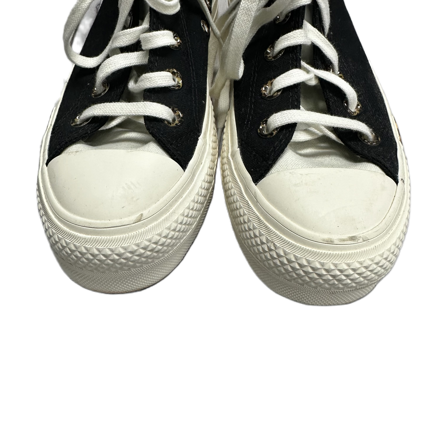 Shoes Sneakers By Converse In Black & White, Size: 7