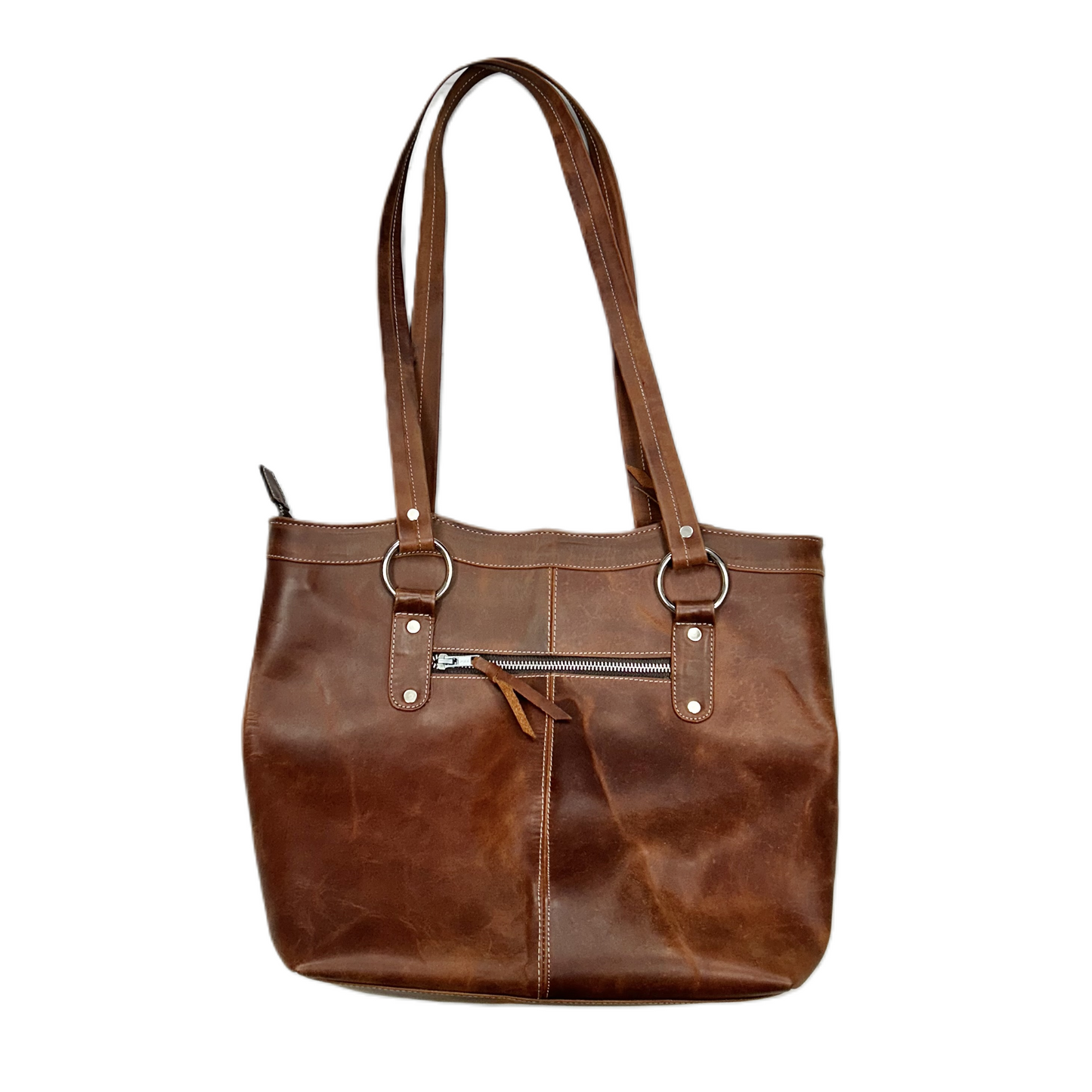 Handbag Leather, Size: Large