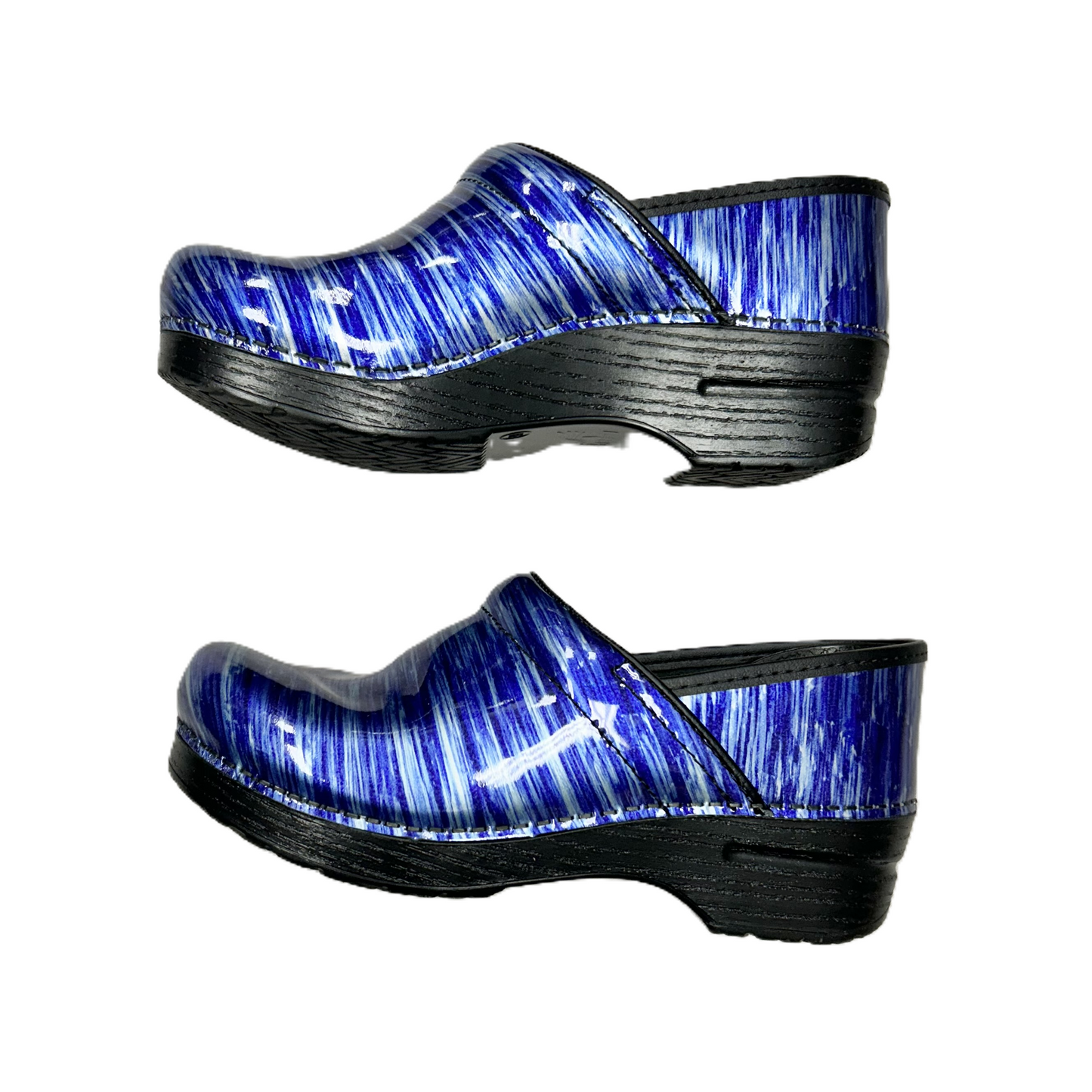 Shoes Heels Platform By Dansko In Blue, Size: 8