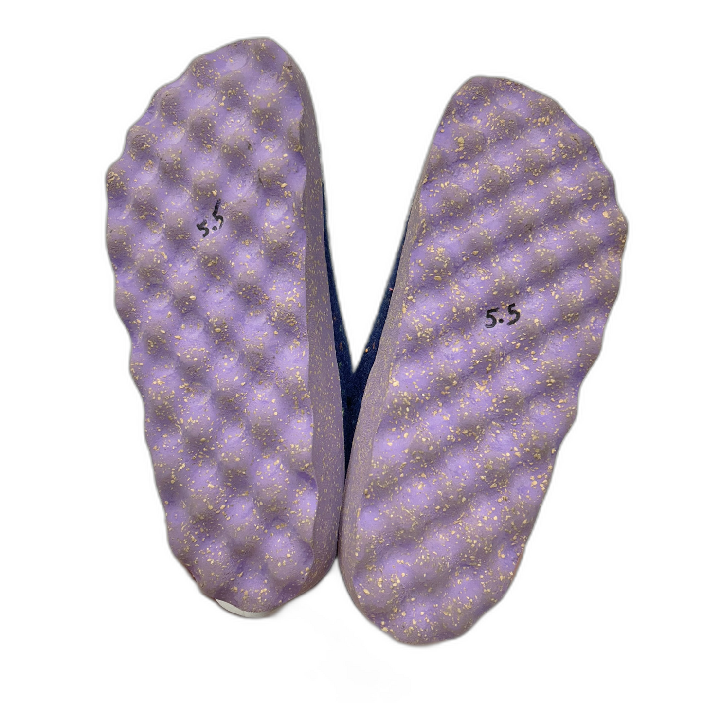 Shoes Heels Platform By Asportuguesas In Blue & Purple, Size: 6