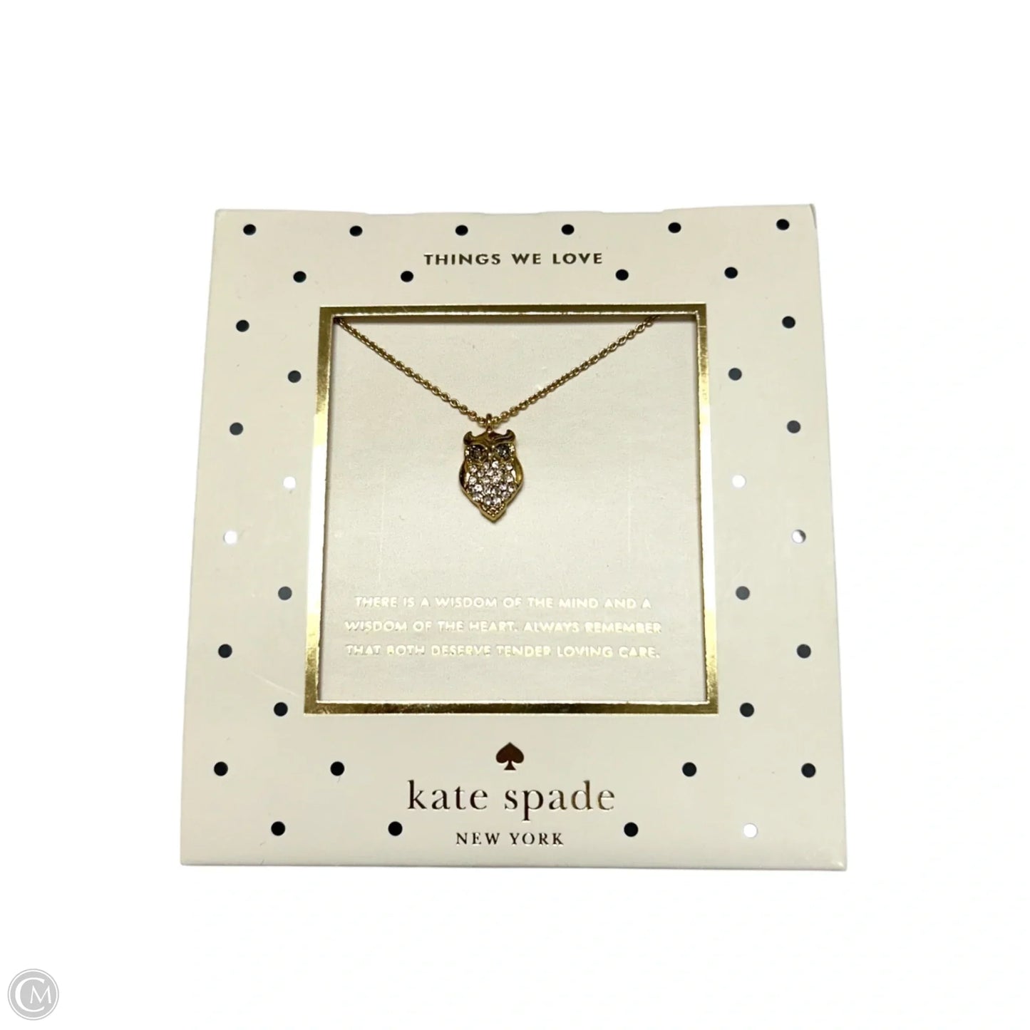 Necklace Designer By Kate Spade