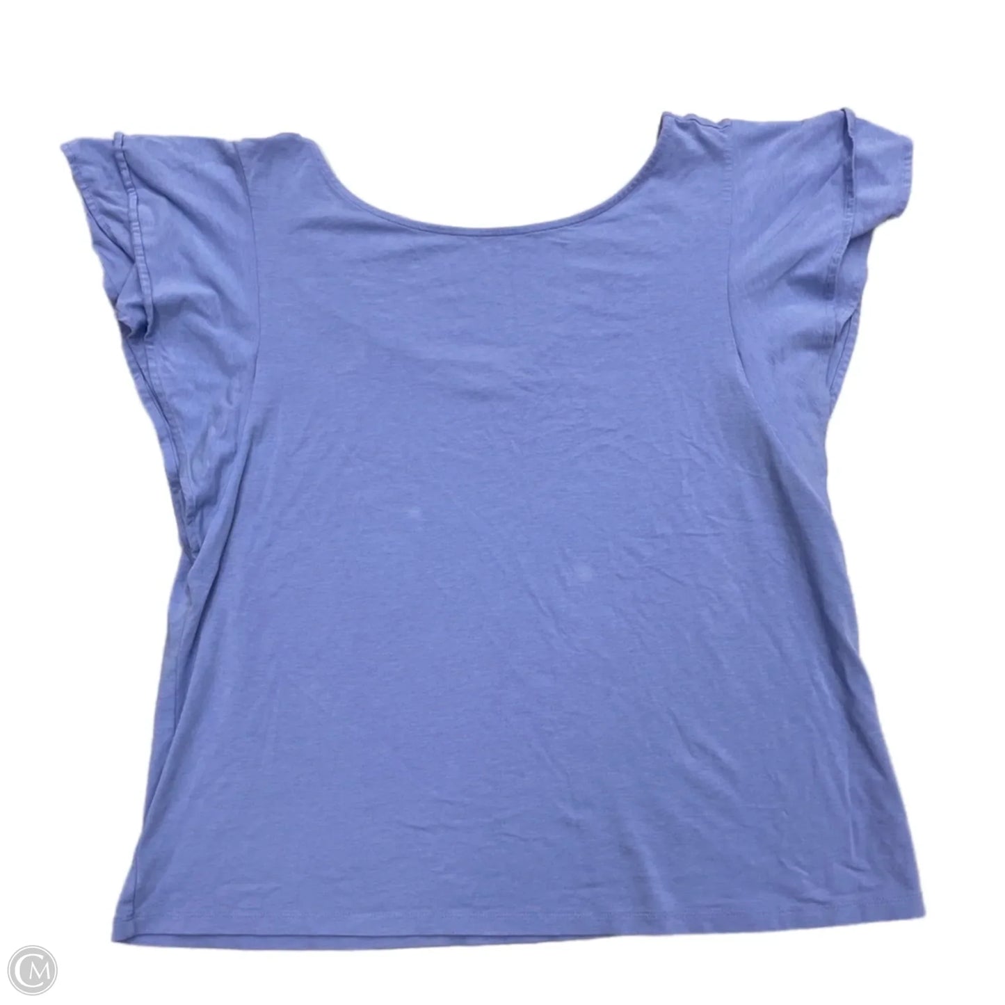 Top Sleeveless Designer By Lilly Pulitzer In Blue & White, Size: L