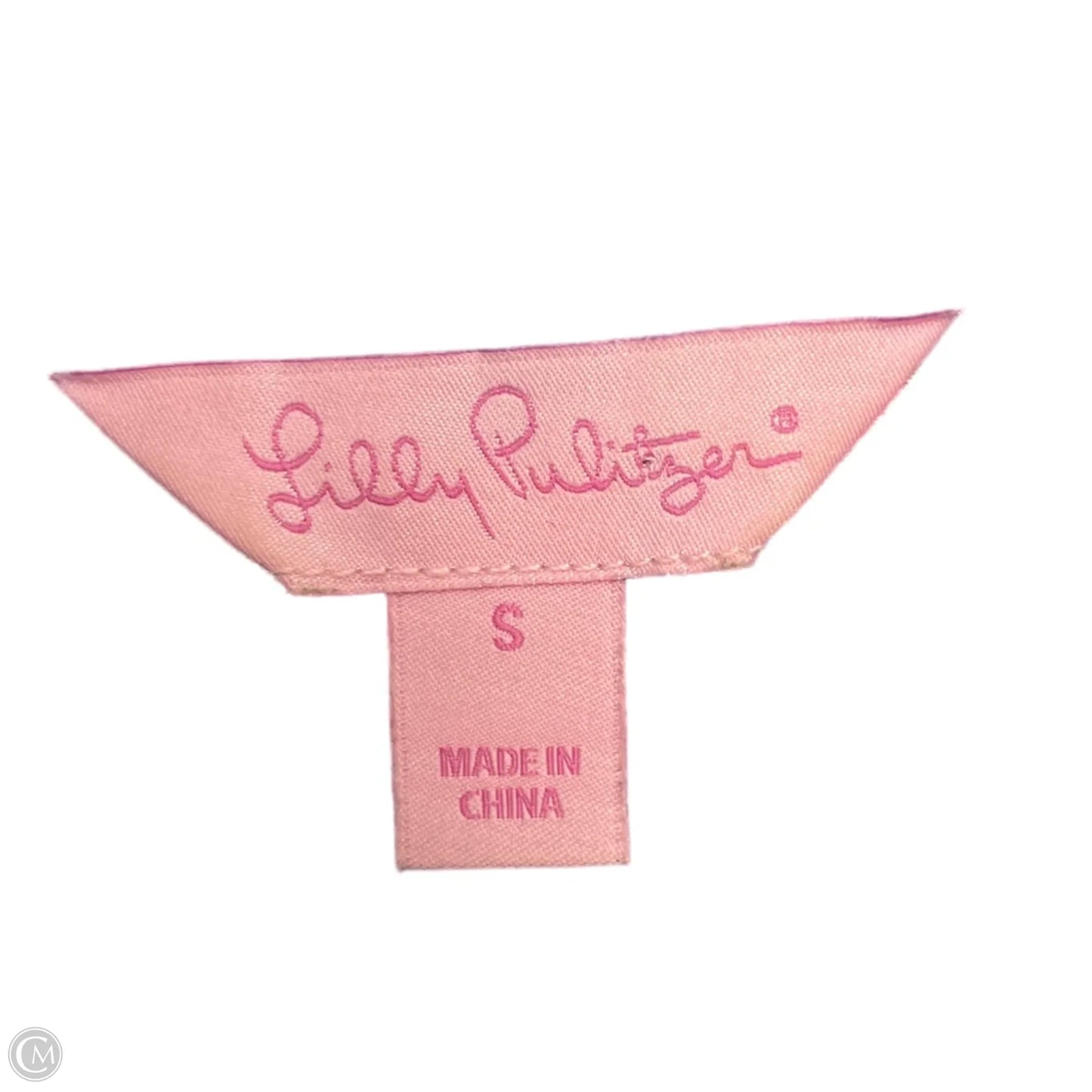 Top Sleeveless Designer By Lilly Pulitzer In Blue & Orange, Size: S