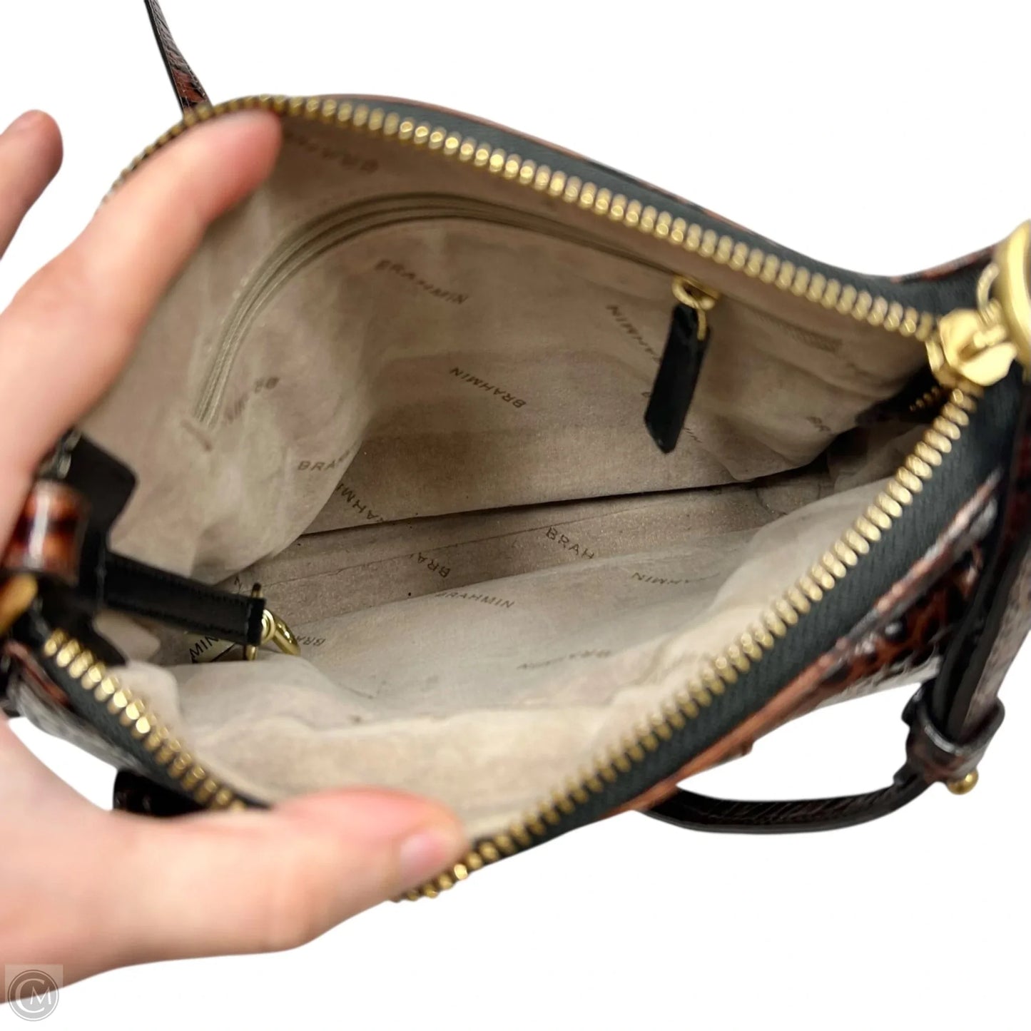 Crossbody Designer By Brahmin, Size: Small