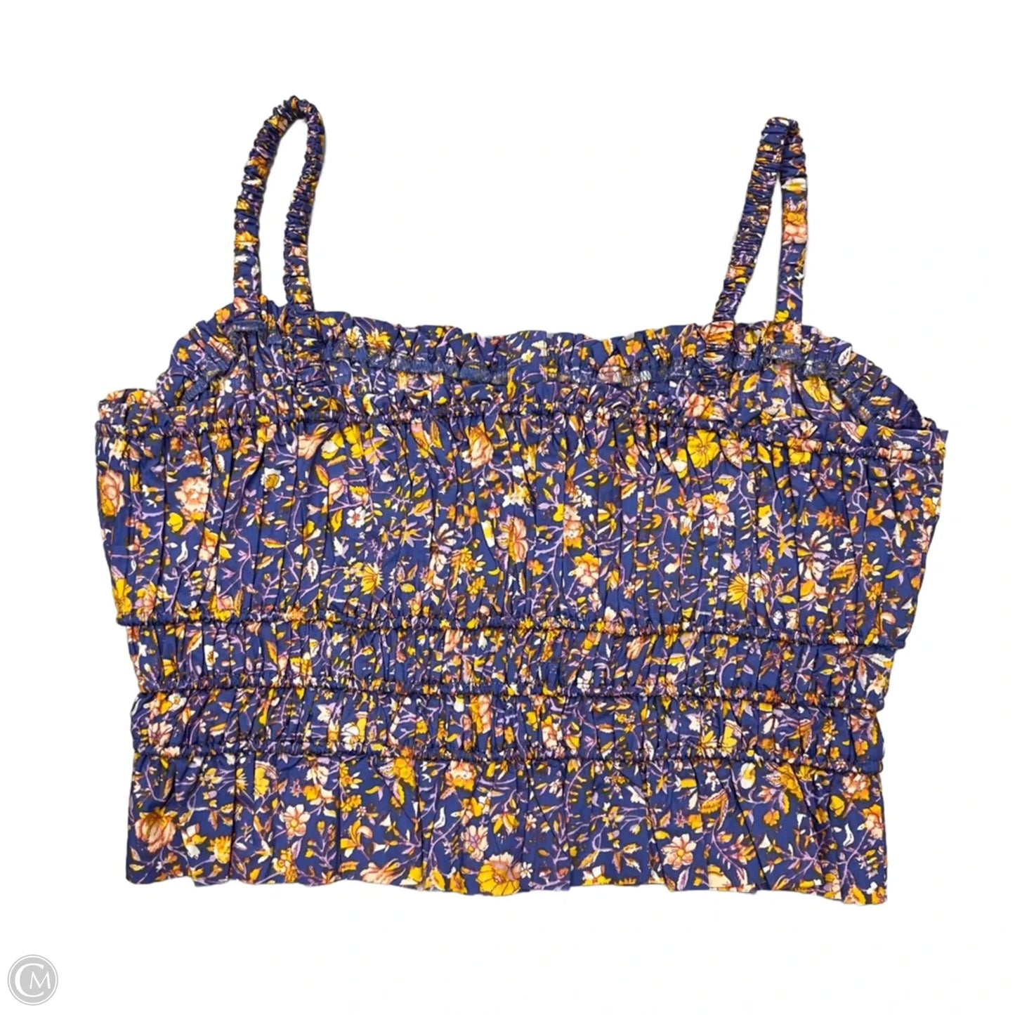 Top Sleeveless By J. Crew In Floral Print, Size: S