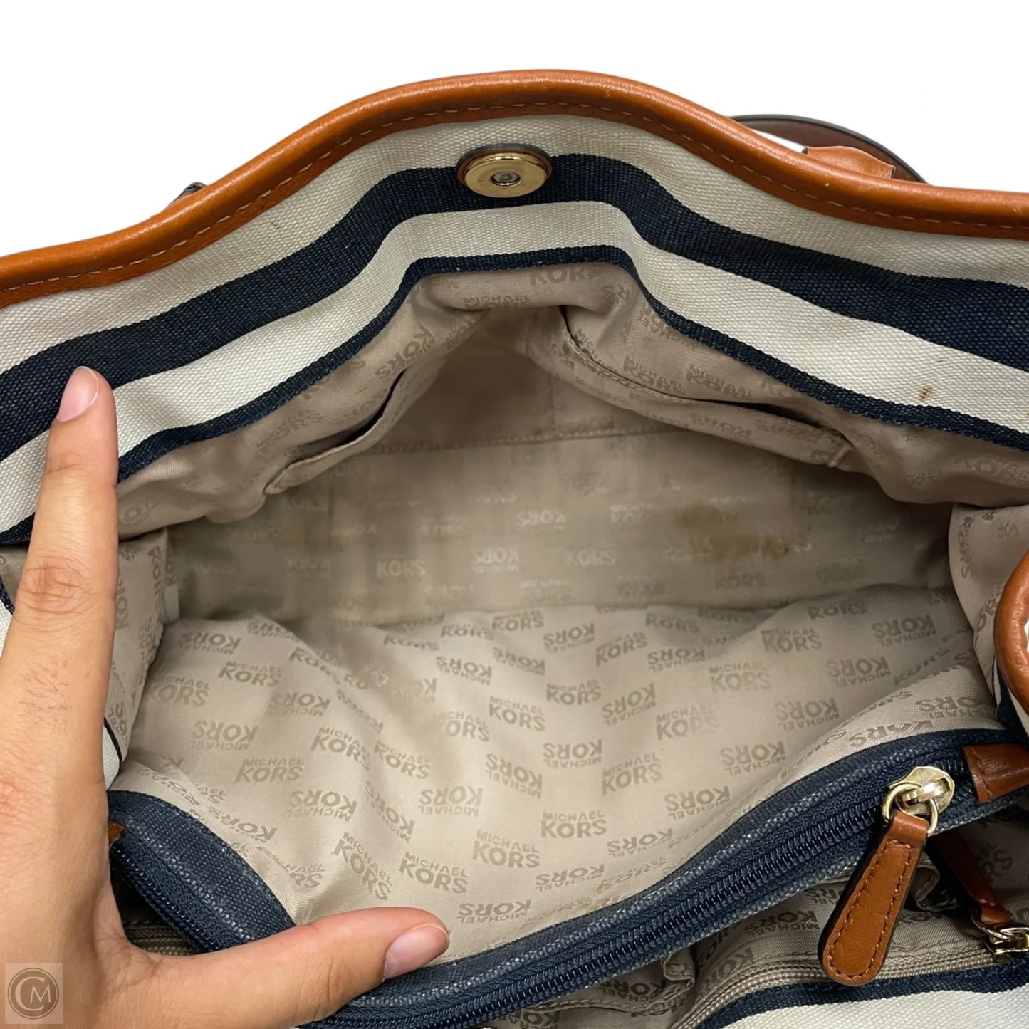 Handbag Designer By Michael By Michael Kors, Size: Medium