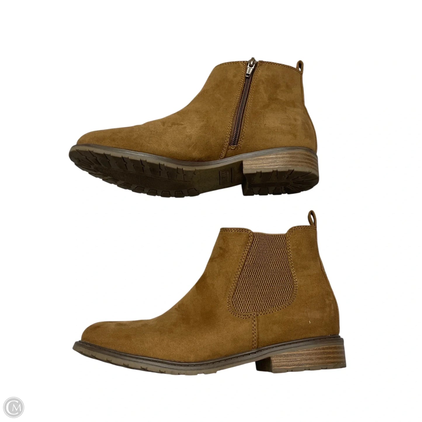 Boots Ankle Flats By Sonoma In Tan, Size: 8