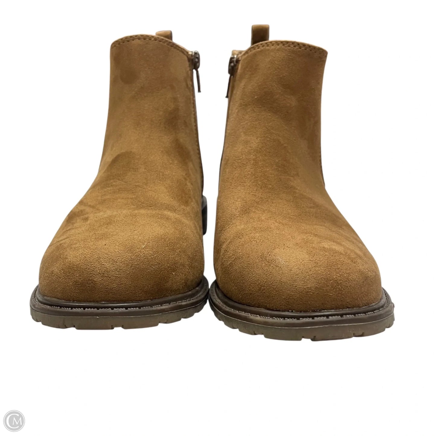 Boots Ankle Flats By Sonoma In Tan, Size: 8