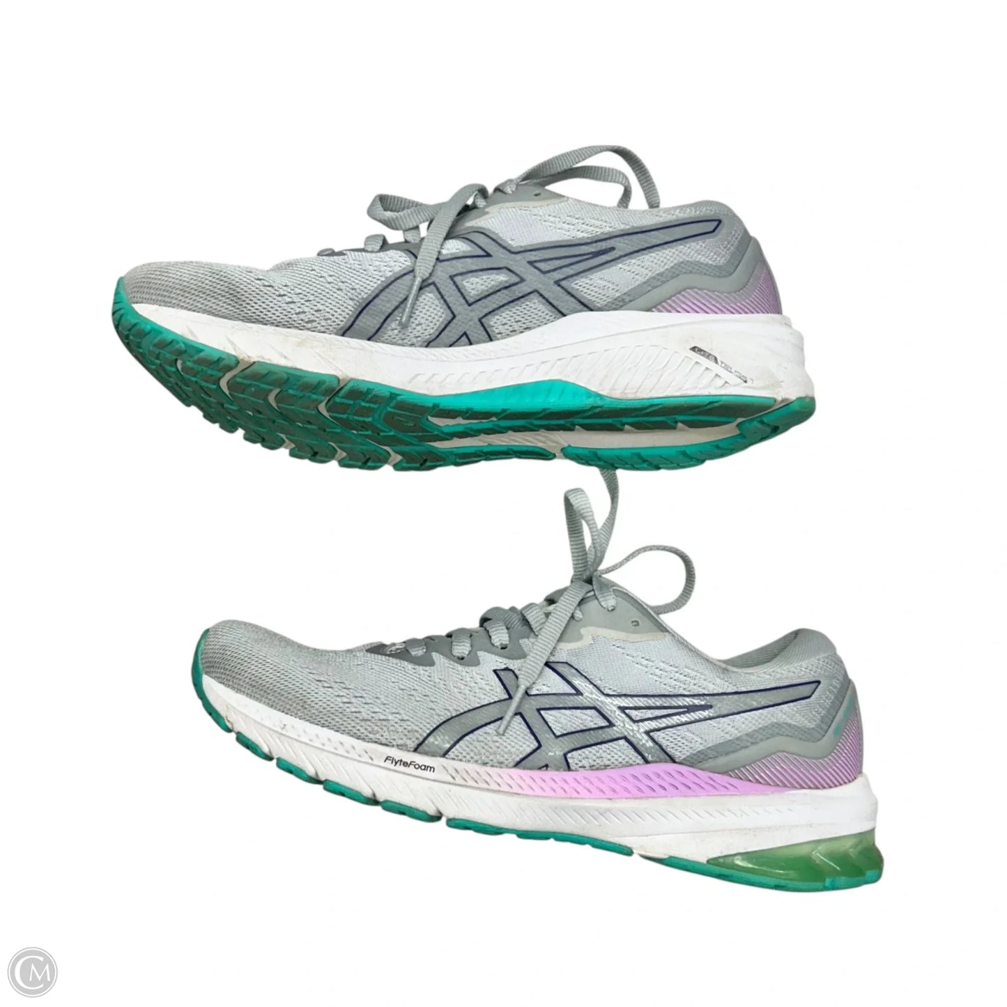 Shoes Athletic By Asics In Grey, Size: 8.5