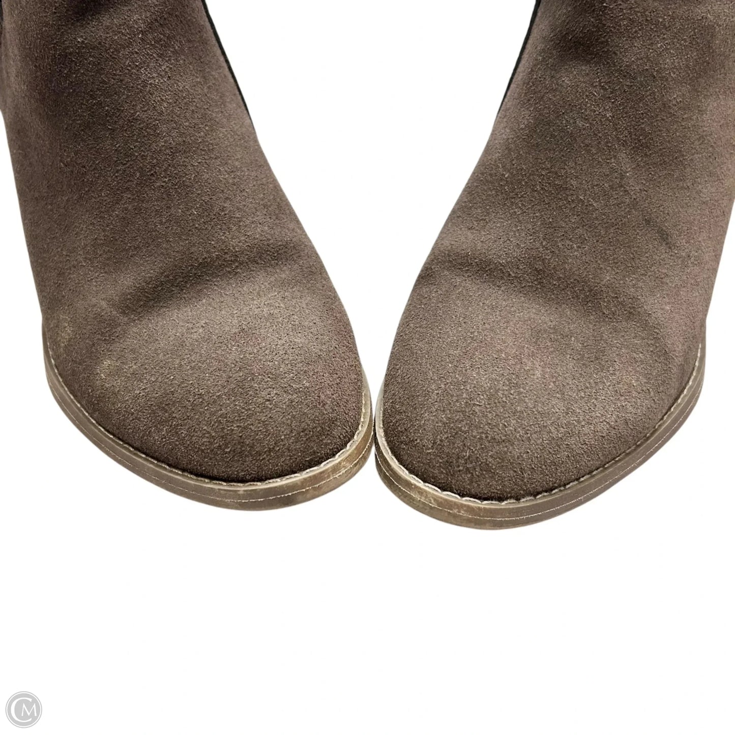 Boots Ankle Heels By Skechers In Brown, Size: 9.5