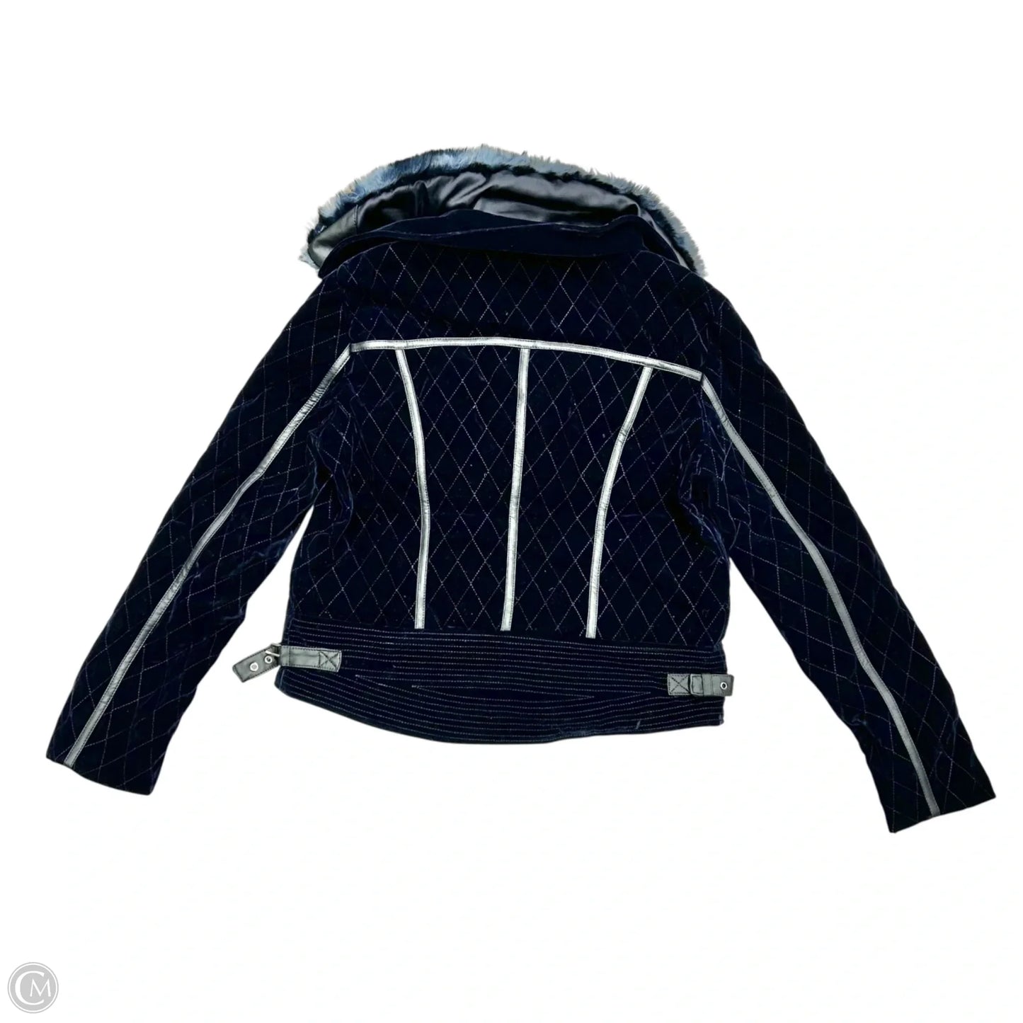 Jacket Moto By Bagatelle In Navy, Size: M