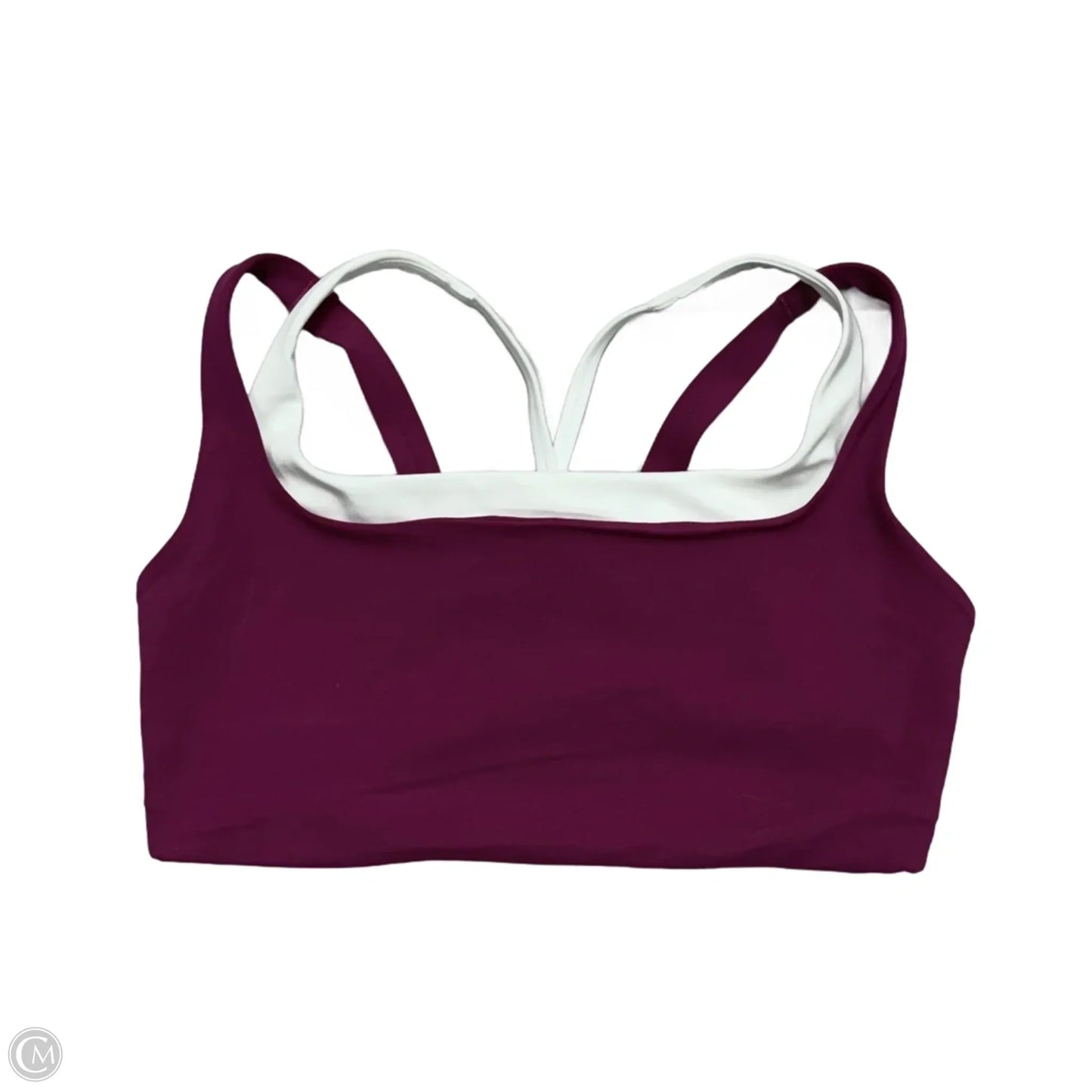 Athletic Bra By Athleta In Purple & White, Size: S