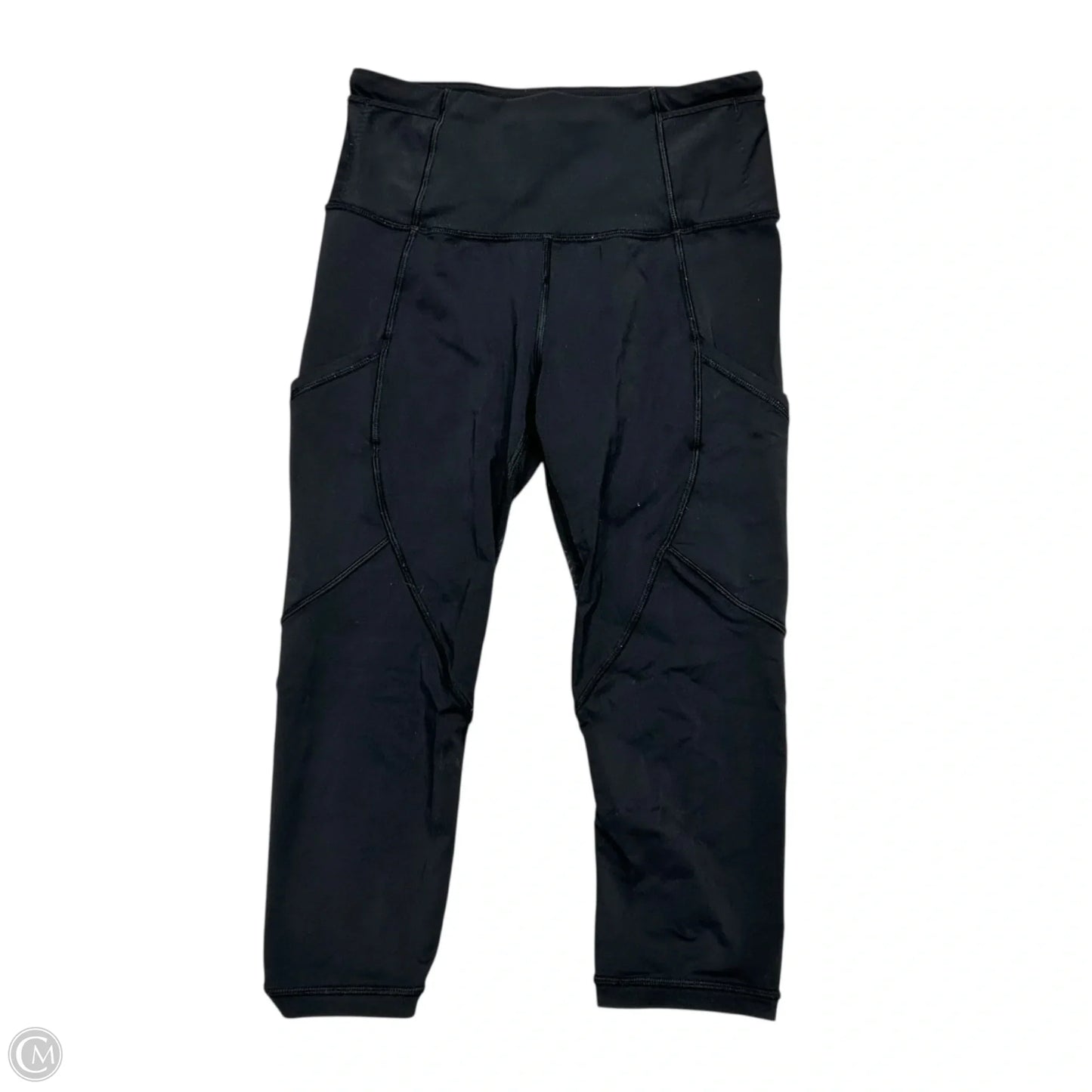 Athletic Capris By Lululemon In Black, Size: S