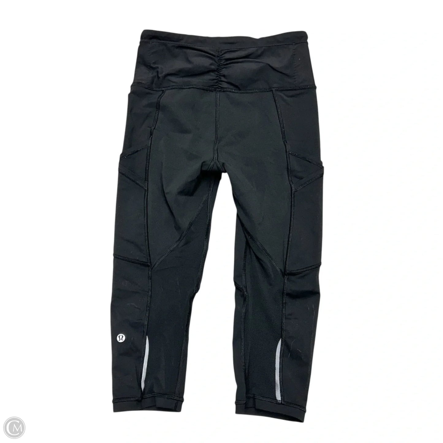 Athletic Capris By Lululemon In Black, Size: S