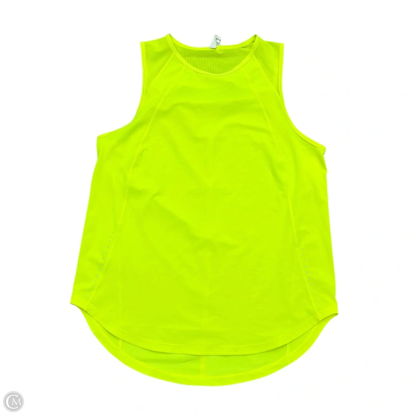 Athletic Tank Top By Lululemon In Neon, Size: L