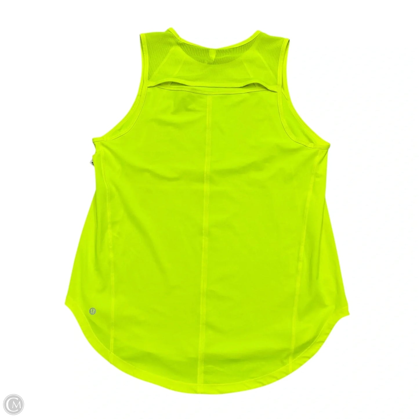 Athletic Tank Top By Lululemon In Neon, Size: L