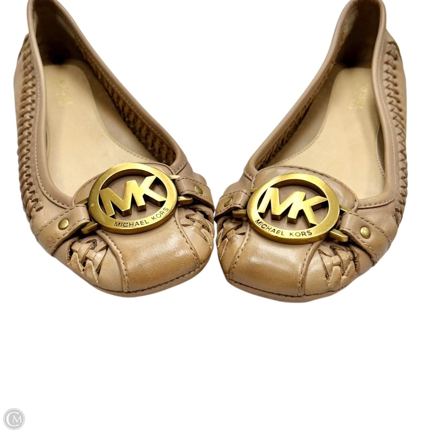 Shoes Flats By Michael By Michael Kors In Tan, Size: 6