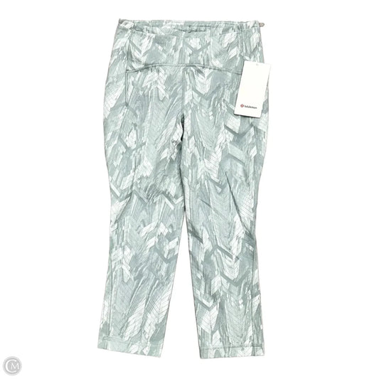 Athletic Leggings Capris By Lululemon In Blue, Size: M