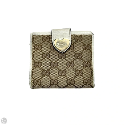 Wallet Luxury Designer By Gucci, Size: Small