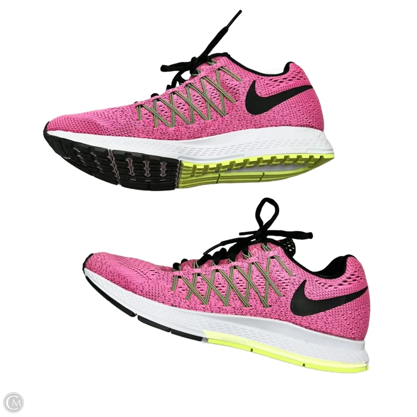 Shoes Athletic By Nike In Black & Pink, Size: 8.5