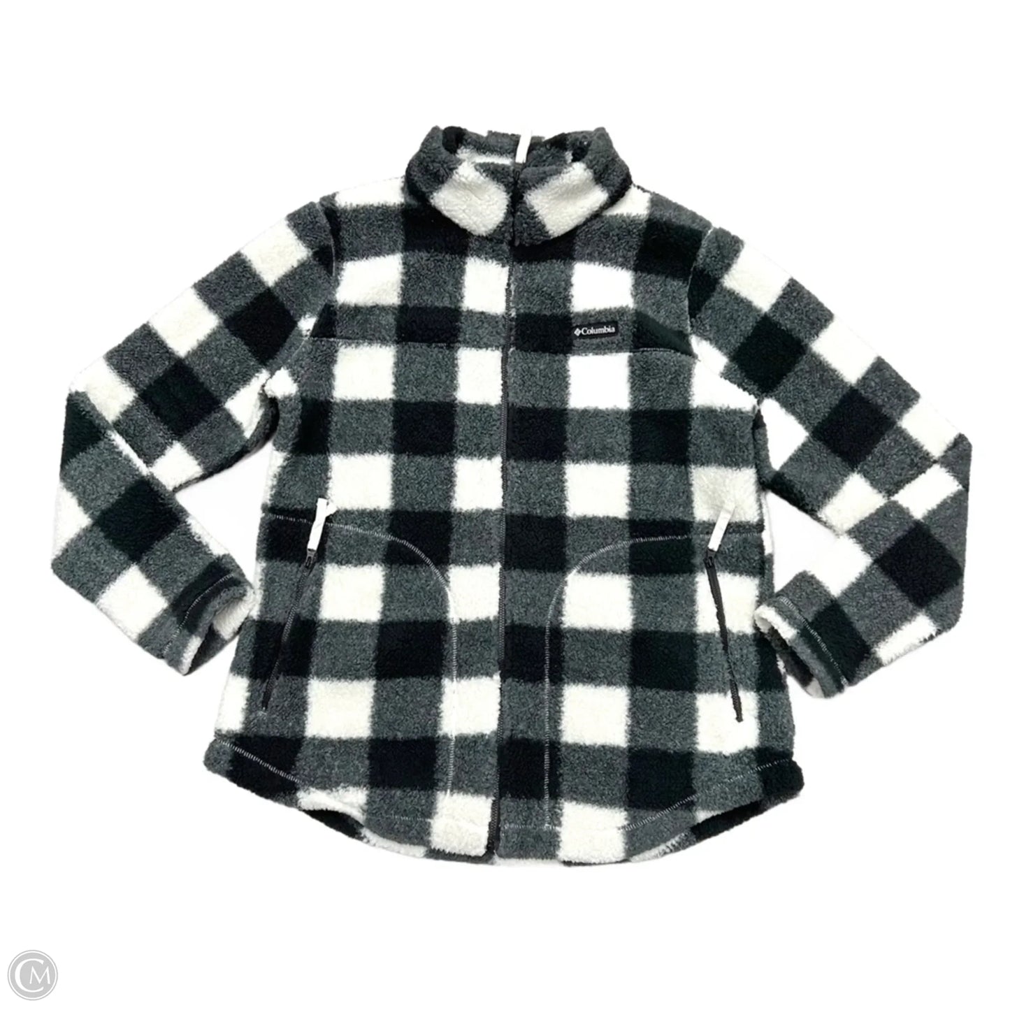 Jacket Faux Fur & Sherpa By Columbia In Plaid Pattern, Size: Xl