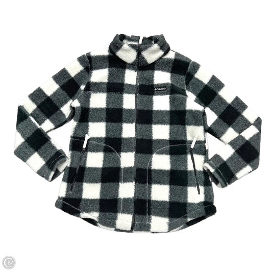 Jacket Faux Fur & Sherpa By Columbia In Plaid Pattern, Size: Xl