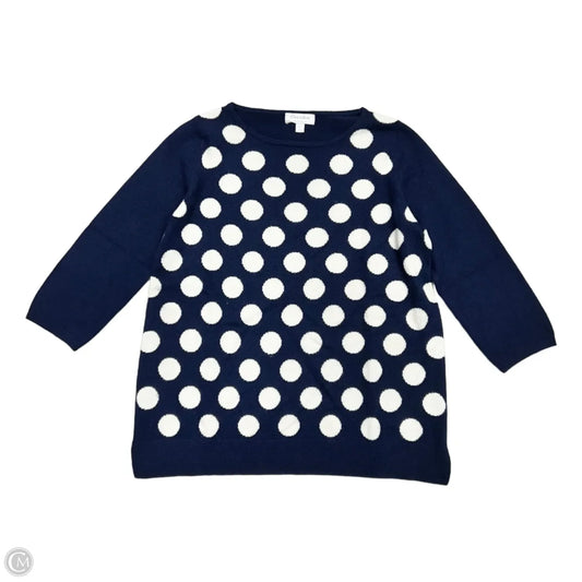 Sweater Cashmere By Nordstrom In Polkadot Pattern, Size: L
