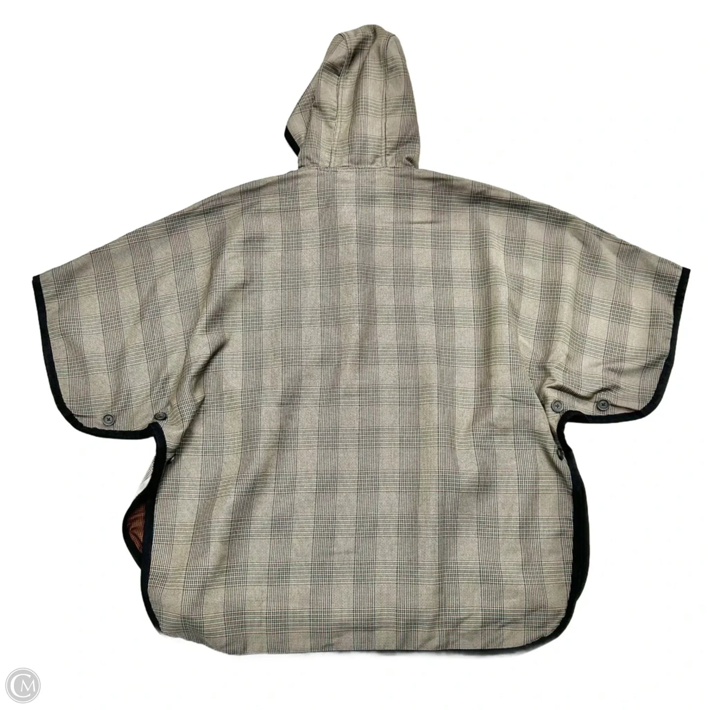 Poncho By Cabi In Plaid Pattern, Size: Xs/S